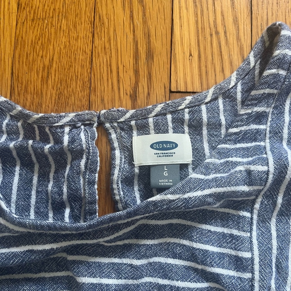 Old Navy Large Linen-like Dress - Picture 2 of 4